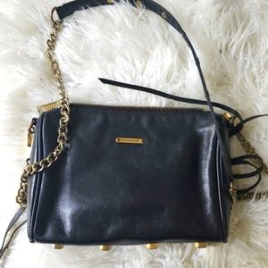 Rebecca Minkoff Black Fringe Crossbody Bag